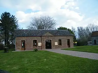 The town hall in Tilloy-Floriville