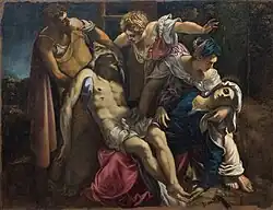 Tintoretto Lamentation, 227 × 294 cm