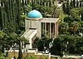 Tomb of Saadi from sky, 20 April 2014