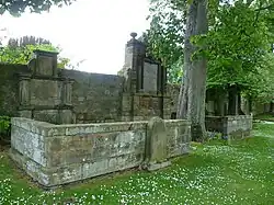 Crail Parish Churchyard Walls and Gravestones