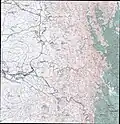 Topographic map