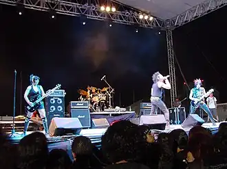 Total Chaos live in Mexico, 2007