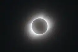 Totality as seen from Columbia, Missouri