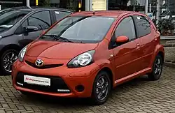 2012 Toyota Aygo facelift