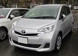 Toyota Ractis G (facelift, Japan)