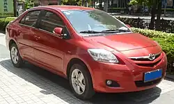 2008–2013 丰田威驰XP90 Toyota Vios XP90