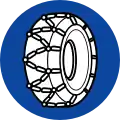 Ρ-59 Snow chains compulsory