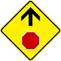 N/A Stop ahead