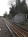 Trampoline on the Tracks