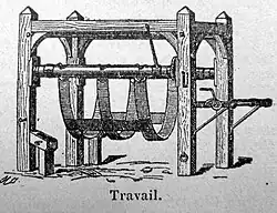 Illustration in a 1925 book from France