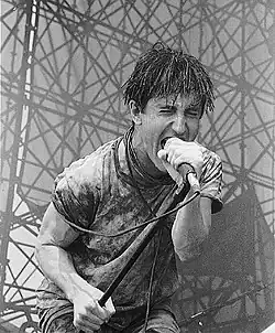 NIN at Lollapalooza in 1991