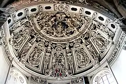 Baroque west choir ceiling