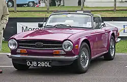 Triumph TR6.