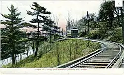 Trolley between Hornell and Canisteo