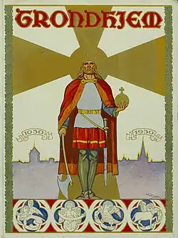 Martyr-King Olaf II Haraldsson, Enlightener of Norway.