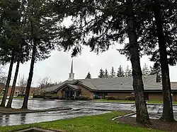 An LDS Meetinghouse in Troutdale
