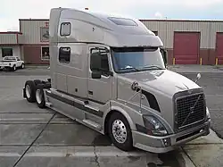A Volvo VN 780 in the United States