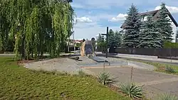 Kampinos Group monument in Truskaw