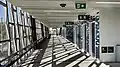 Footbridge concourse