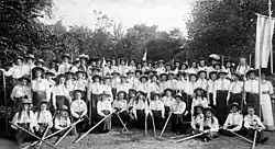 Image 9Eerste Nederlandsche Meisjes Gezellen Vereeniging (First Dutch Girls Companions Society), 1911, first Dutch Girl Guides (from Girl Guides)