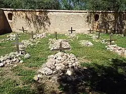 Tumacacori Cemetery graves