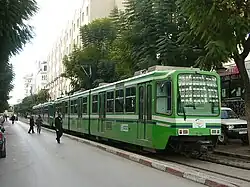An old Metro vehicle