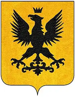 Eagle (aquila) as coats of arm - Counts of Tusculum
