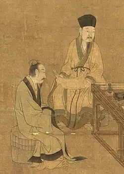Two men wearing daopao.