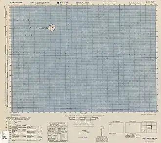 Map of Pengjia Islet (labeled as HŌKA-SHO (AGINCOURT ISLAND)) (AMS, 1944)