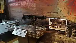 Type 92 heavy machine gun at the National Memorial in Bangkok.