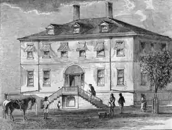 The U.S. Treasury Building (built 1804)