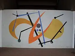 Untitled mural, 1951, Olympic Stadium