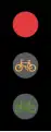 J-003 A traffic light intended for bicycles