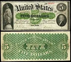 $5 Demand Note