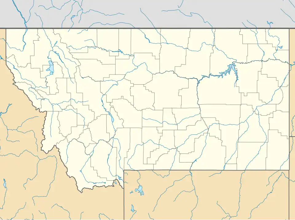 2002 Winter Olympics torch relay is located in Montana