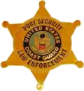 Port Security Law Enforcement Badge