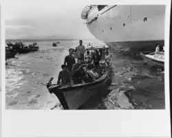 Durham evacuates refugees from Phan Rang.