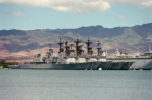 USS Merrill, USS Ingersoll, USS Harry W. Hill and USS Leftwich in June 2000