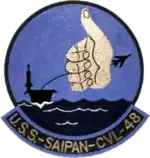 Insignia of USS Saipan