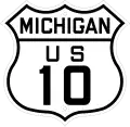 US 10 route marker
