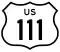 U.S. Route 111 Alternate marker