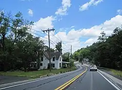 US 522 northbound in Alfarata