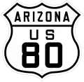 U.S. Route 80 Alternate marker