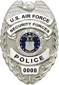 Department of the Air Force Police Badge (Civilian)