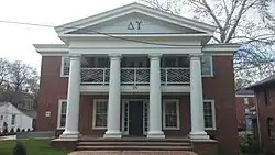 The Delta Upsilon house at the University of Virginia.