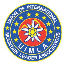 Logo of the Union of International Mountain Leader Associations.