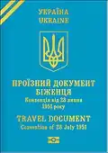 Ukrainian Refugee Travel Document