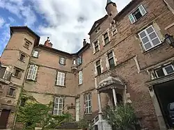 Buildings on the courtyard