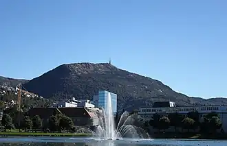 View towards Ulriken