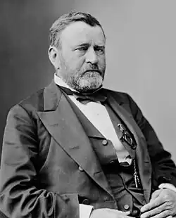 Photograph of Ulysses S. Grant's upper body